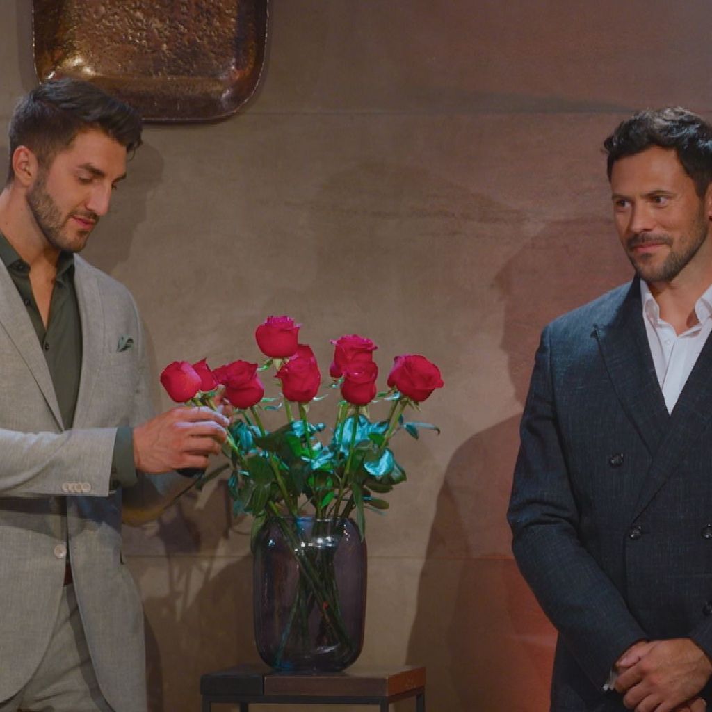 Dennis Gries mit Sebastian Klaus bei "Die Bachelors"