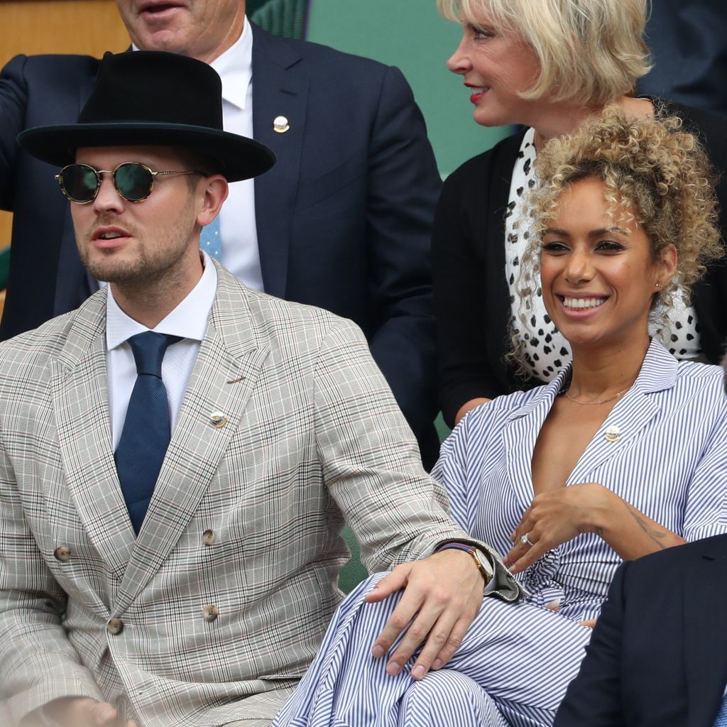 Dennis Jauch und Leona Lewis im Juli 2019