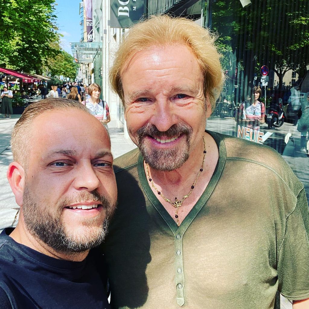 Dennis Kessmeyer und Thomas Gottschalk