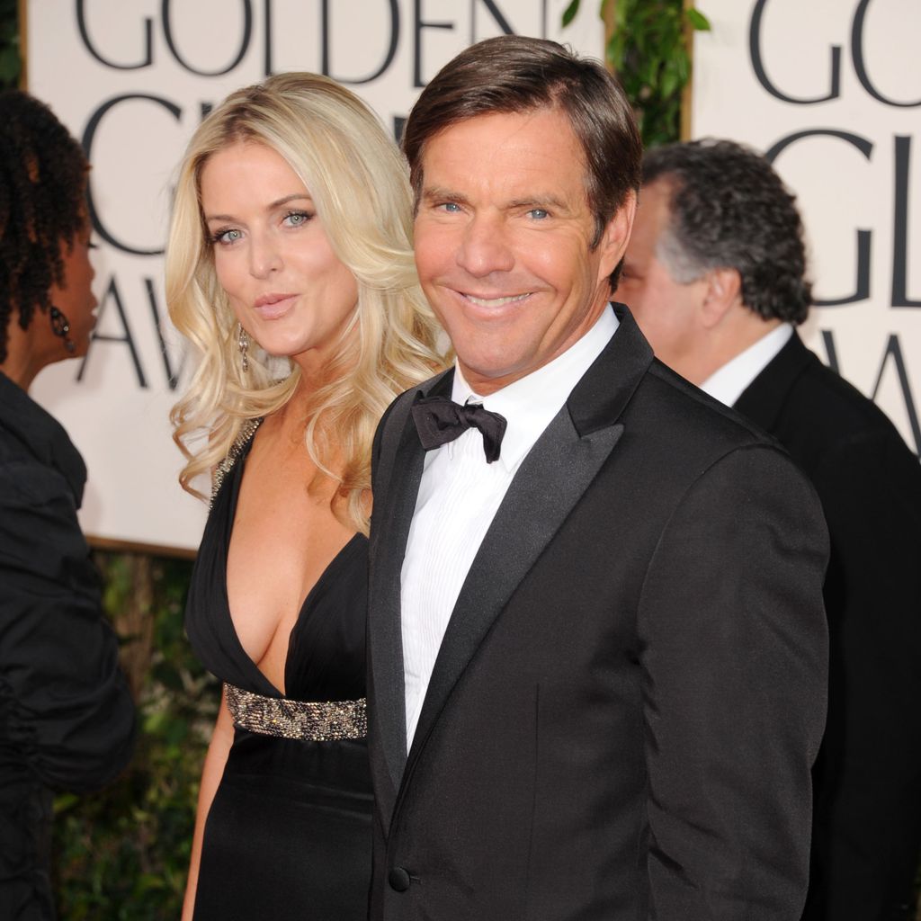 Kimberly und Dennis Quaid bei den Golden Globe Awards