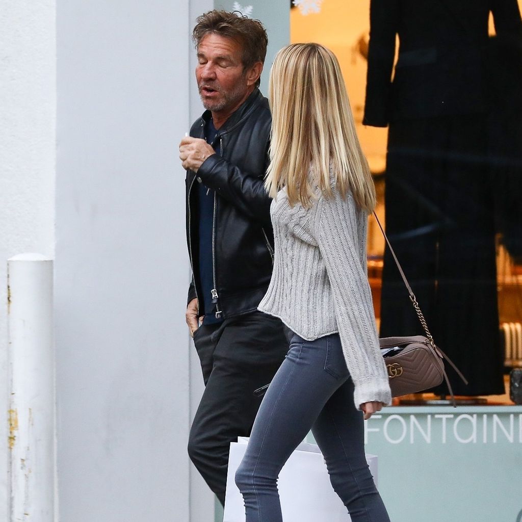 Dennis Quaid und Laura Savoie in Beverly Hills
