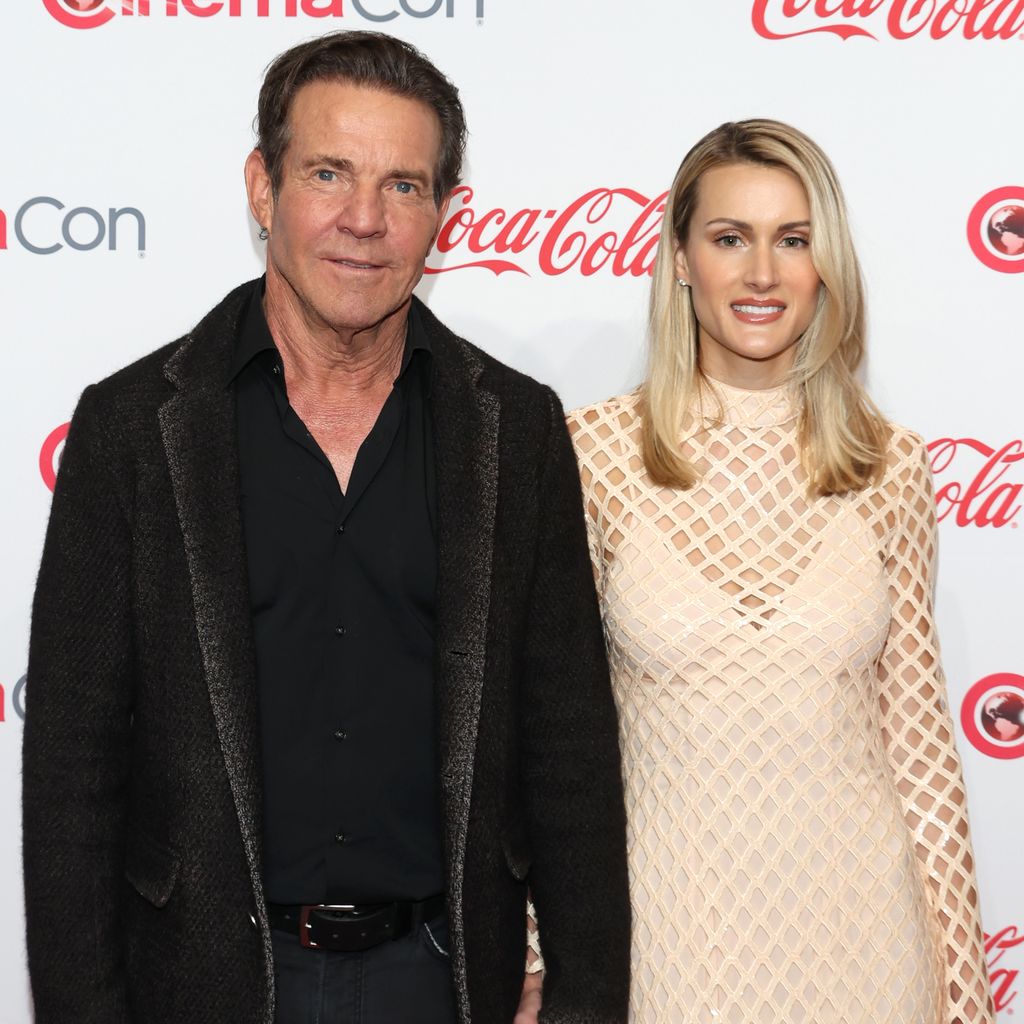 Hollywood-Star Dennis Quaid und Laura Savoie im April 2024