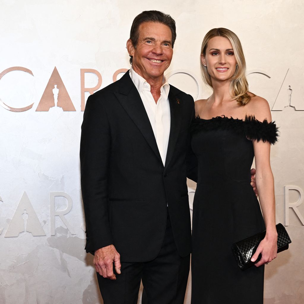 Dennis Quaid und Laura Savoie im März 2025