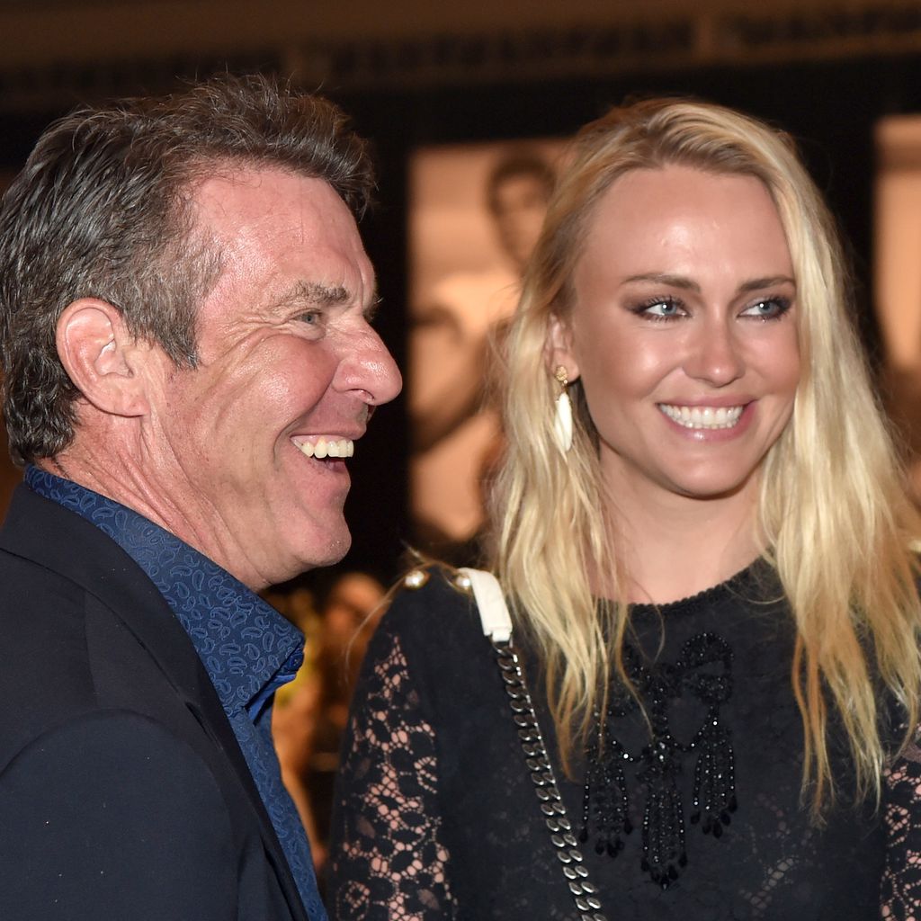Dennis Quaid und Santa Auzina in Phoenix, Arizona