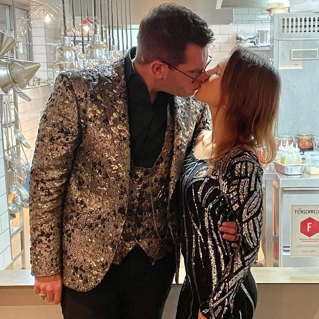 Dennis Schick und Julia Rosenkranz im Oktober 2021