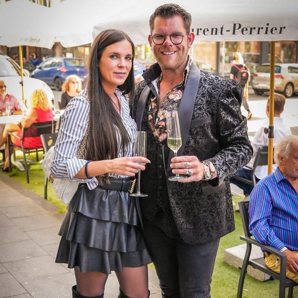 Dennis Schick mit seiner Sandra