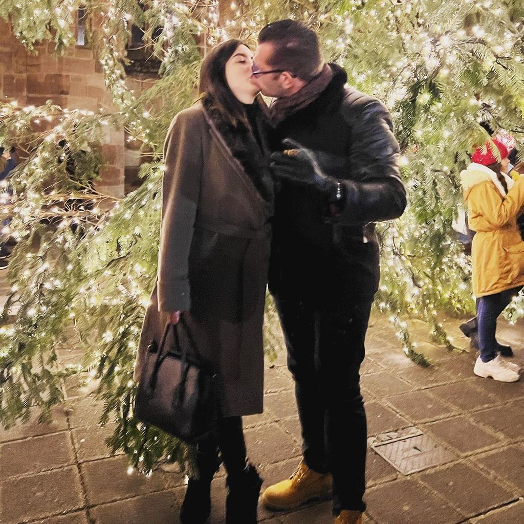 Reality-TV-Star Dennis Schick (r.) mit seiner Freundin Liliana