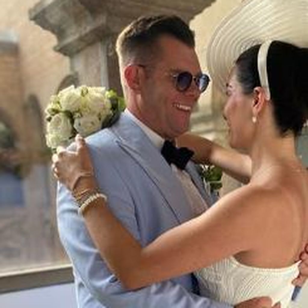 Dennis Schick und seine Frau Liliana im August 2024