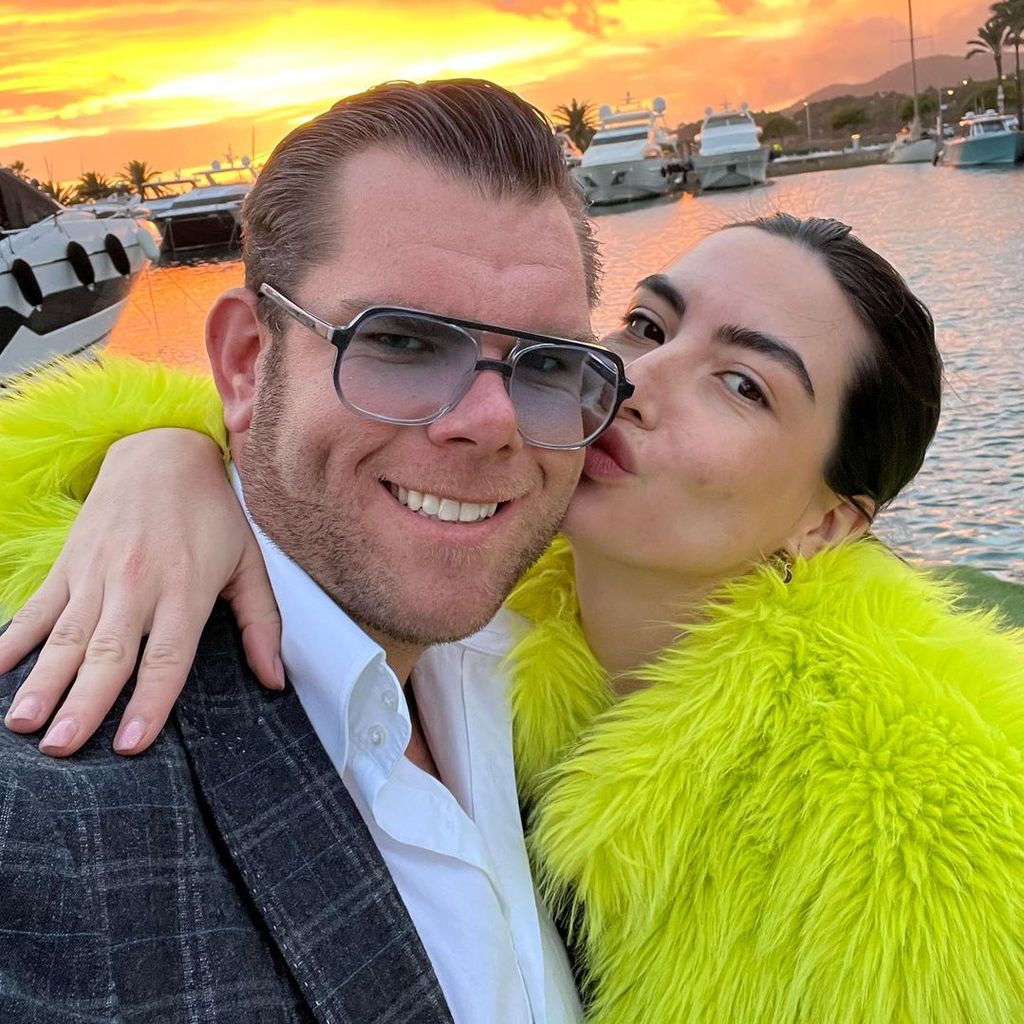 Reality-TV-Star Dennis Schick mit seiner Freundin Liliana