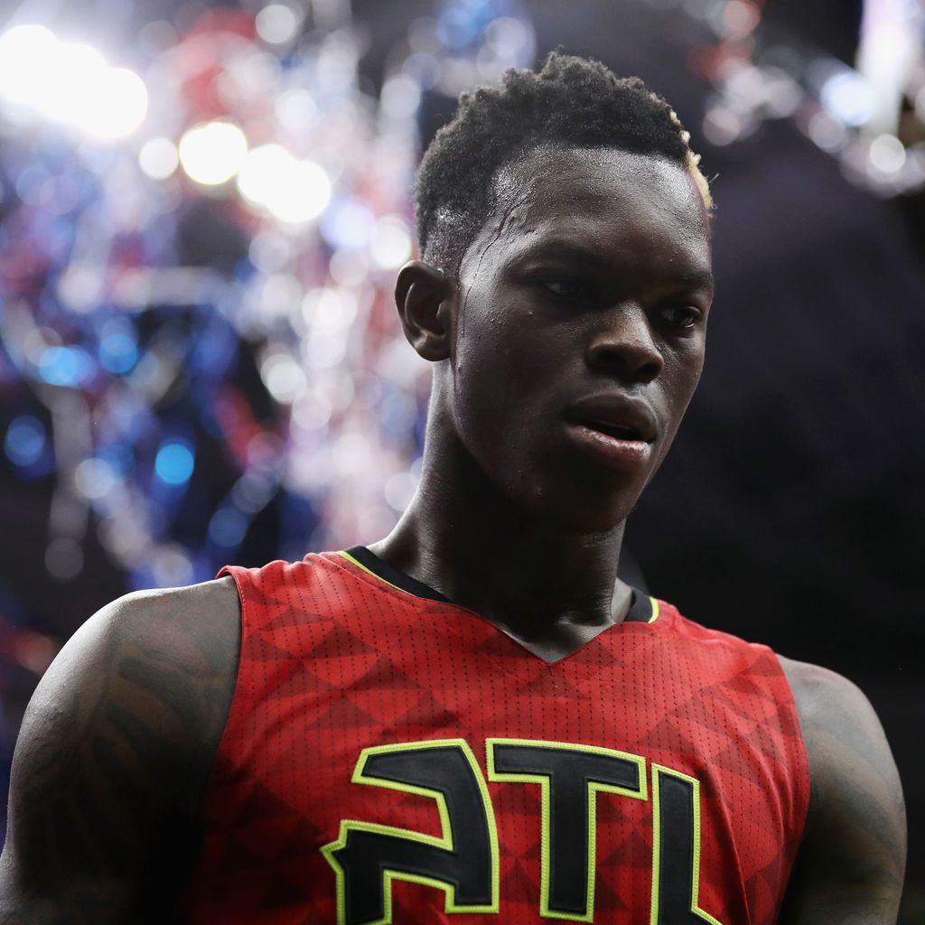 Dennis Schröder beim Spiel der Atlanta Hawks gegen die Washington Wizards