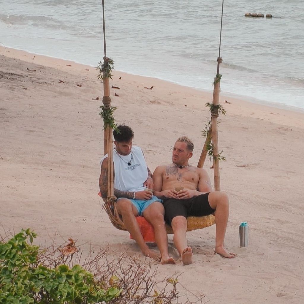 Dennis Felber und Hannes Münzer bei "Bachelor in Paradise"