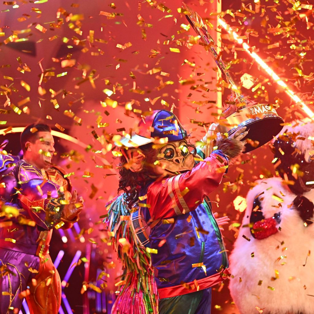 Der Affe im "The Masked Dancer"-Finale