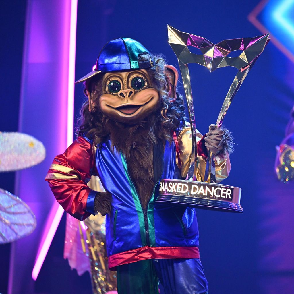 Der Affe im "The Masked Dancer"-Finale