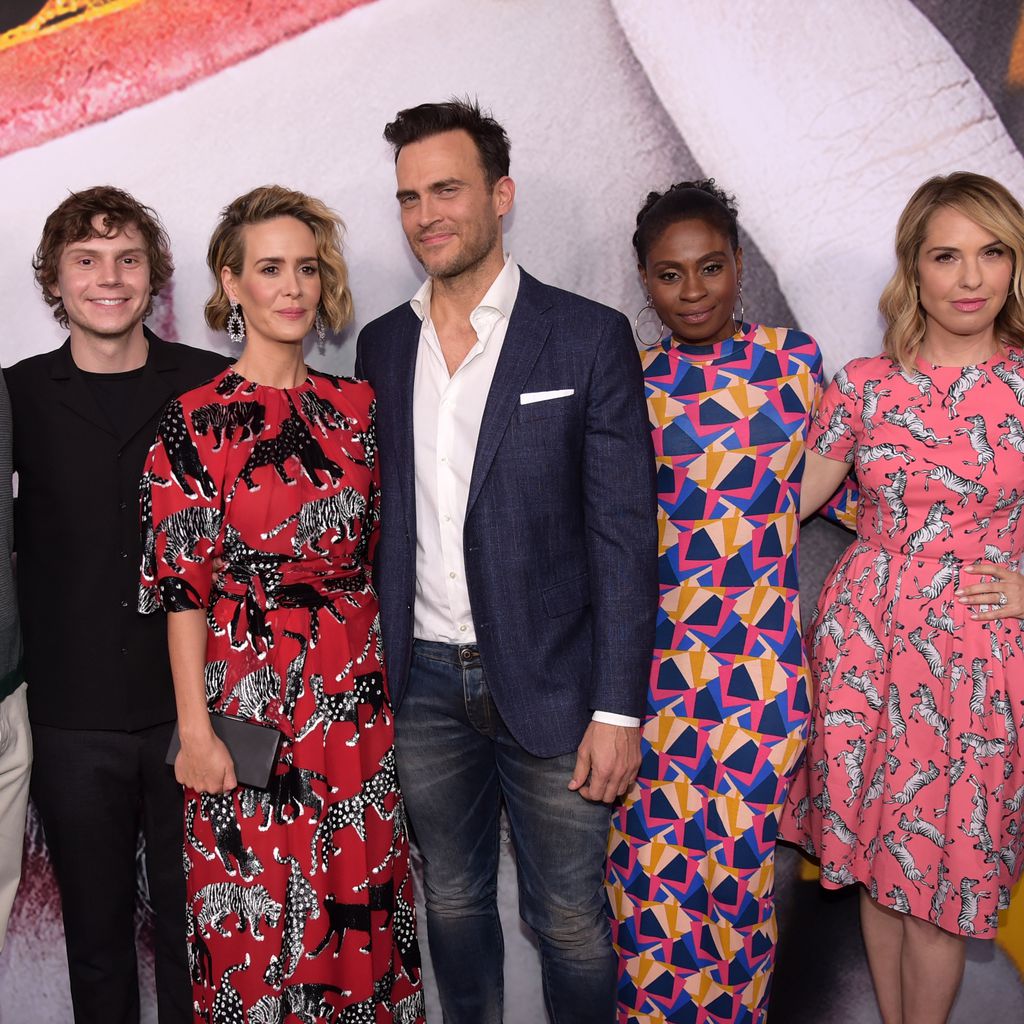 Billy Eichner, Evan Peters, Sarah Paulson, Cheyenne Jackson, Adina Porter und Leslie Grossman