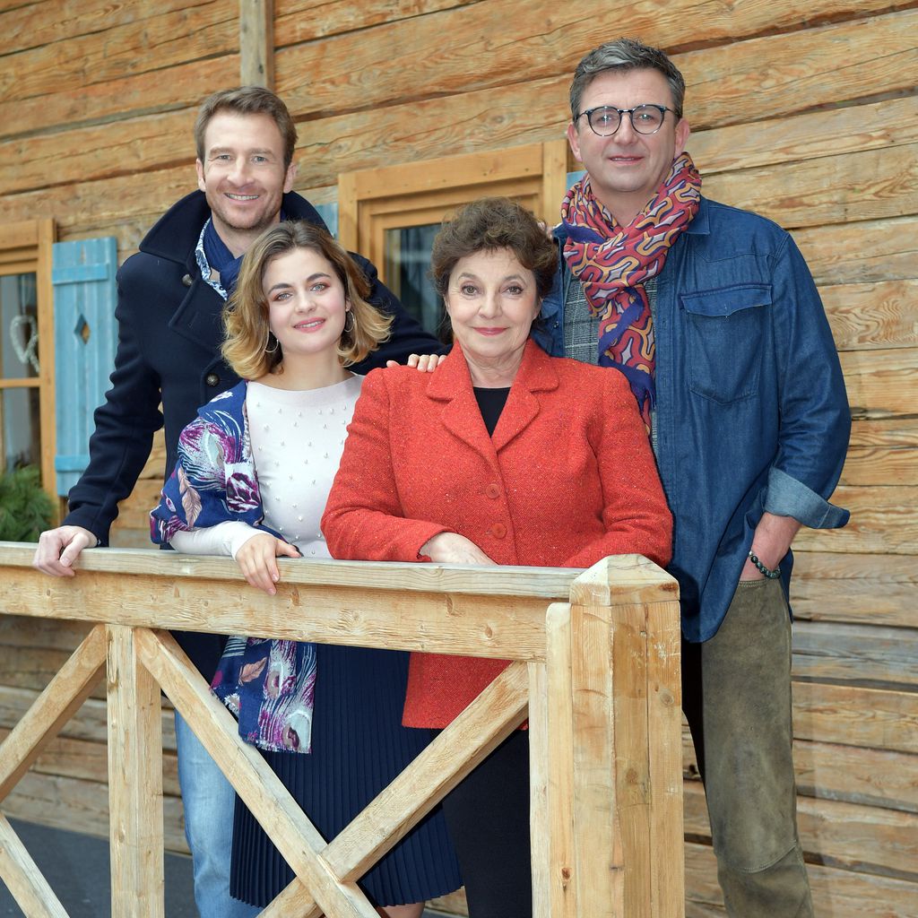 "Der Bergdoktor"-Cast: Heiko Ruprecht, Ronja Forcher, Monika Baumgartner und Hans Sigl, 2017