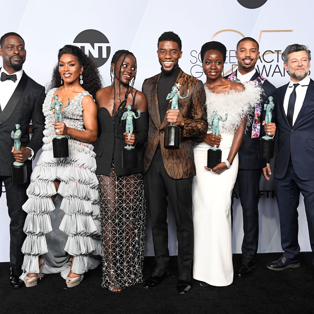 Der "Black Panther"-Cast bei den Screen Actors Guild Awards im Januar 2019