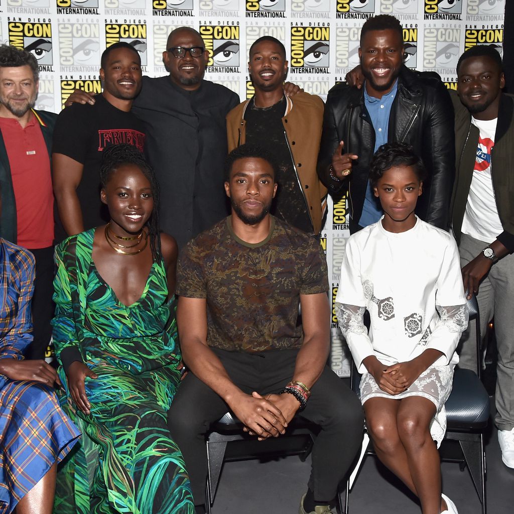 Der "Black Panther"-Cast auf der Comic-Con in San Diego im Juli 2017