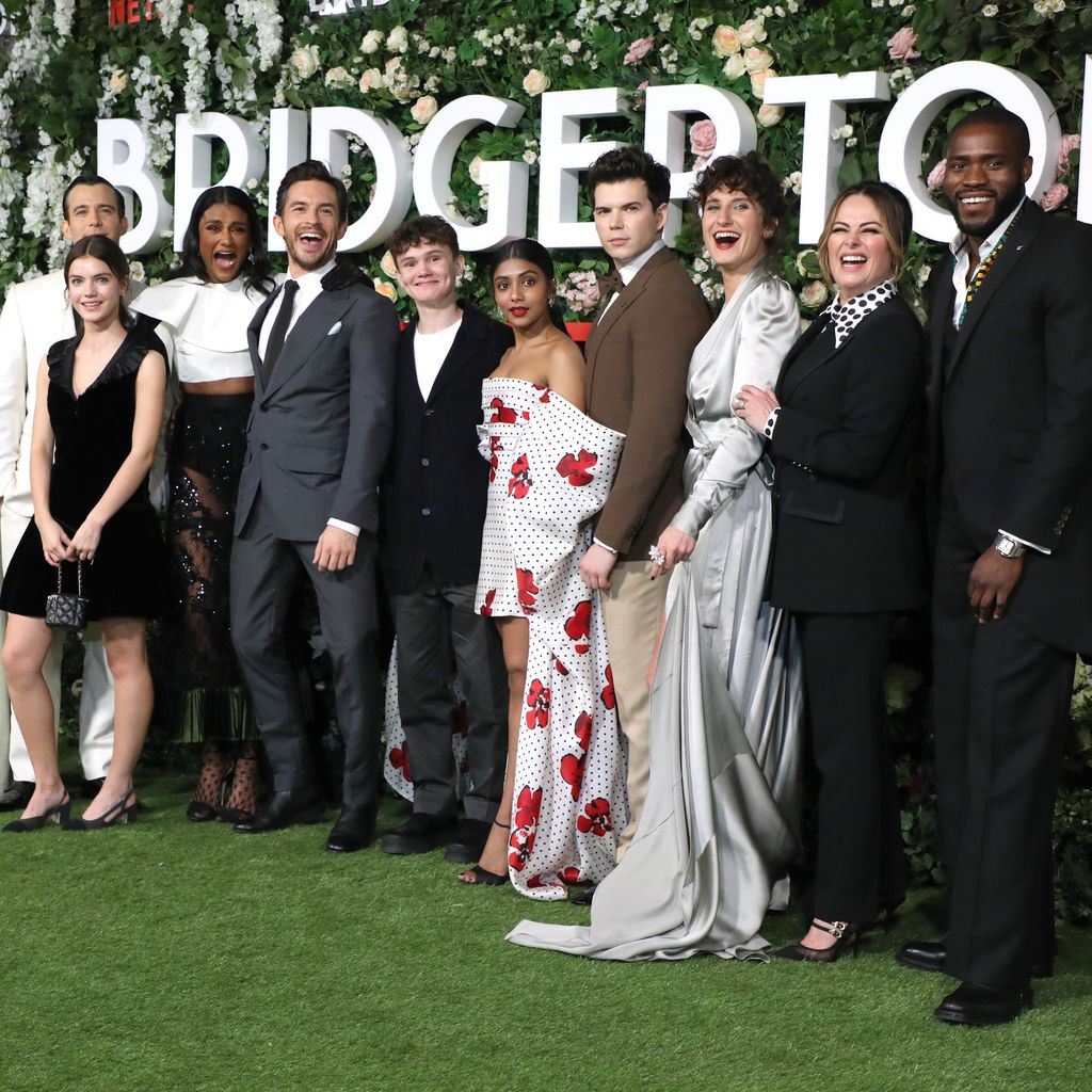 Der "Bridgerton"-Cast bei der Weltpremiere der zweiten Staffel im März 2022