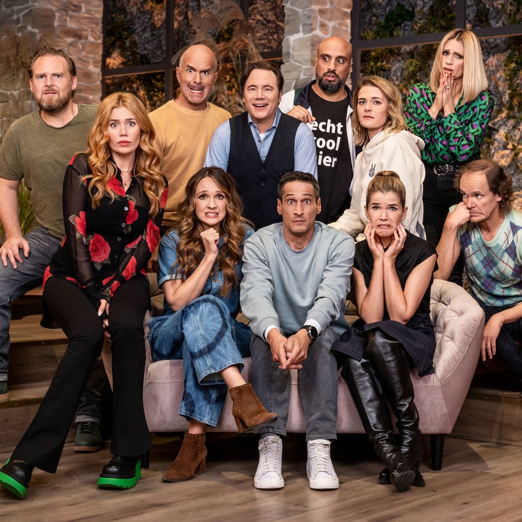 Michael "Bully" Herbig mit dem Cast der dritten "LOL: Last One Laughing"-Staffel