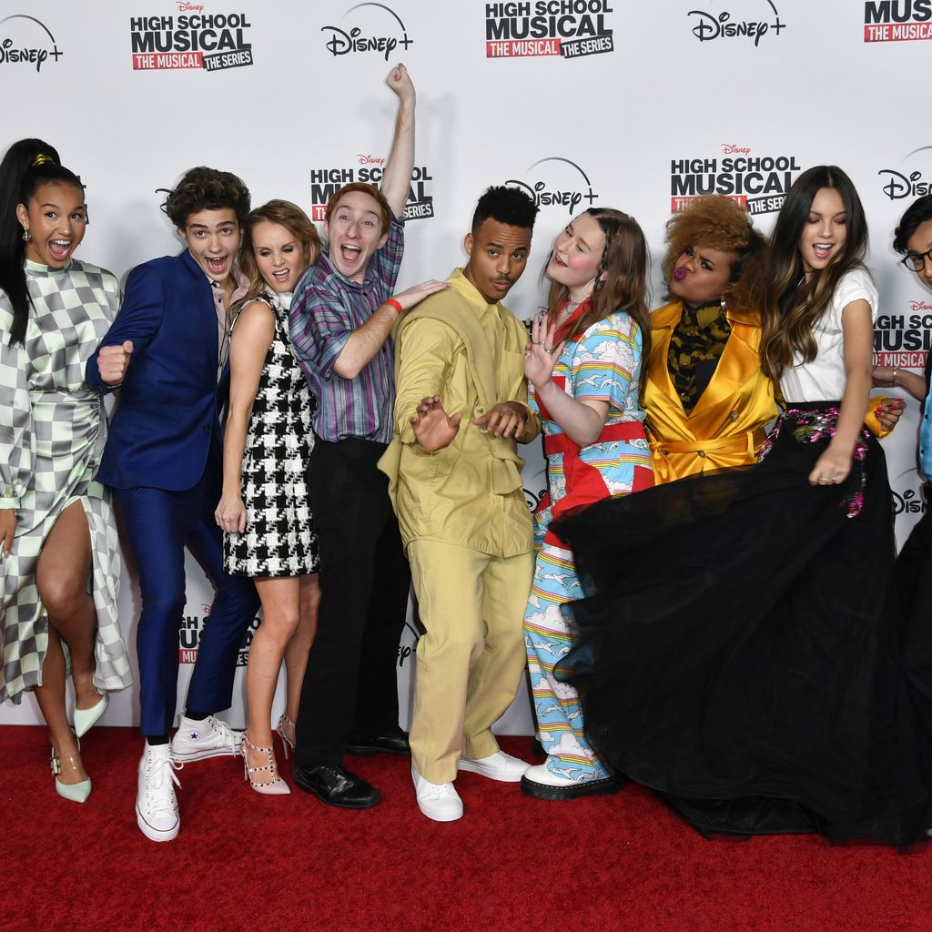 Der Cast von "High School Musical: Das Musical: Die Serie"