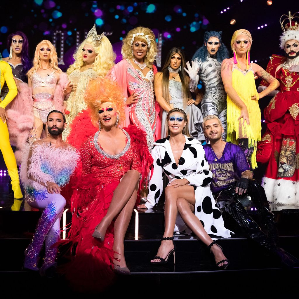 Der Cast und die Jury von "Queen of Drags"