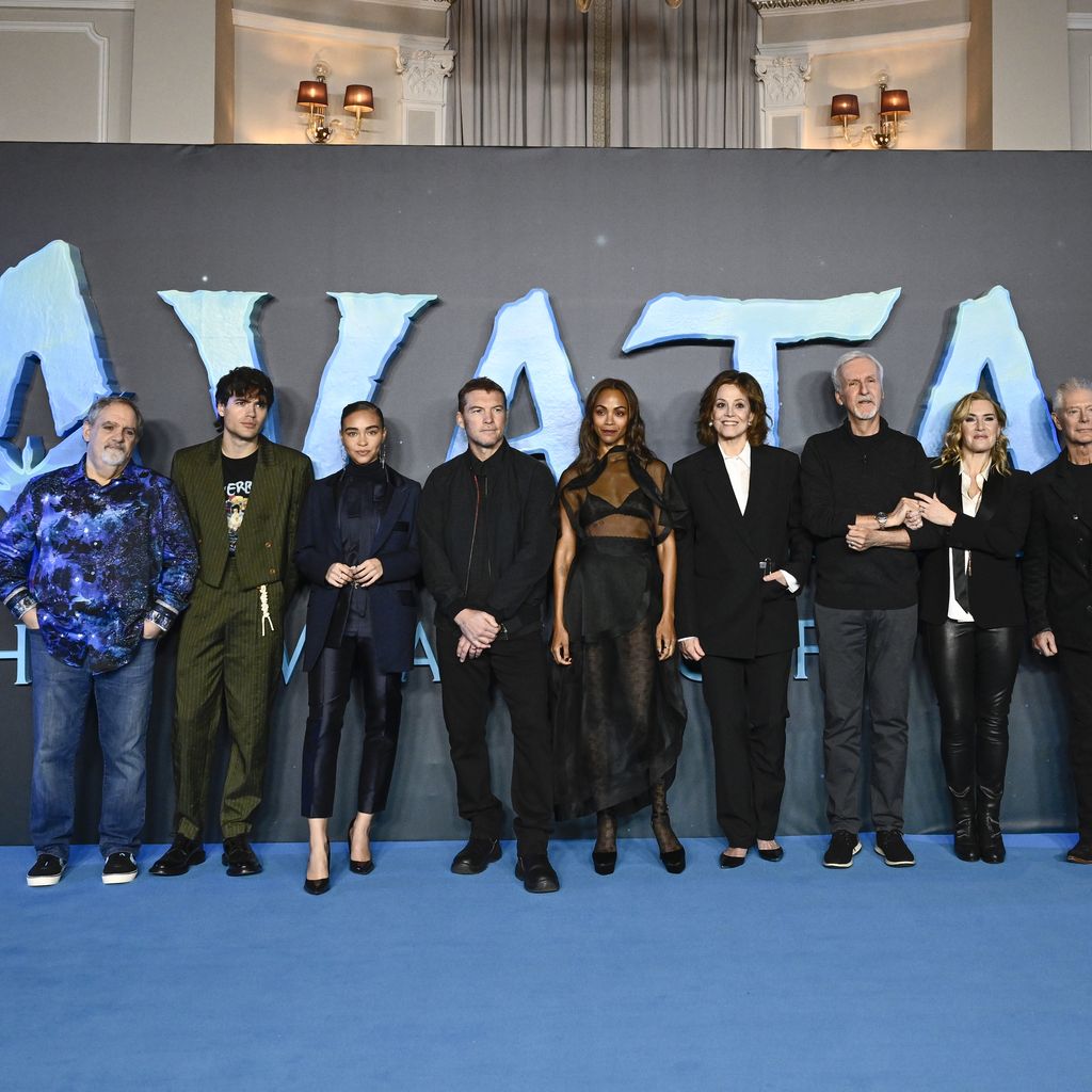 Der Cast und die Produzenten von "Avatar", Dezember 2022