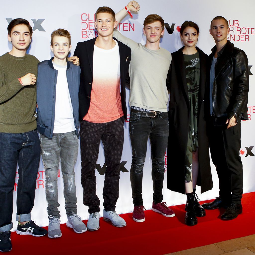 Ivo Kortlang, Nick Julius Schuck, Damian Hardung, Timur Bartels, Luise Befort und Tim Oliver Schulz