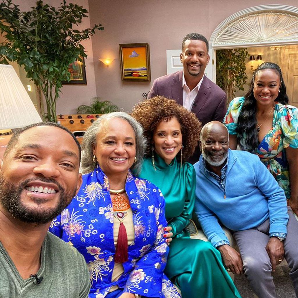 Der Cast von "Der Prinz von Bel-Air" beim 30-jährigen Jubiläum der Show