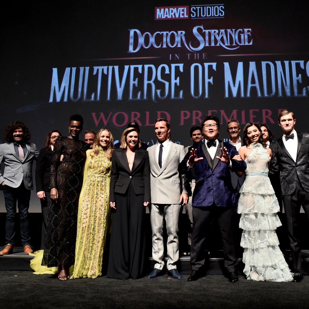Der Cast von "Doctor Strange in the Multiverse of Madness" bei der Premiere