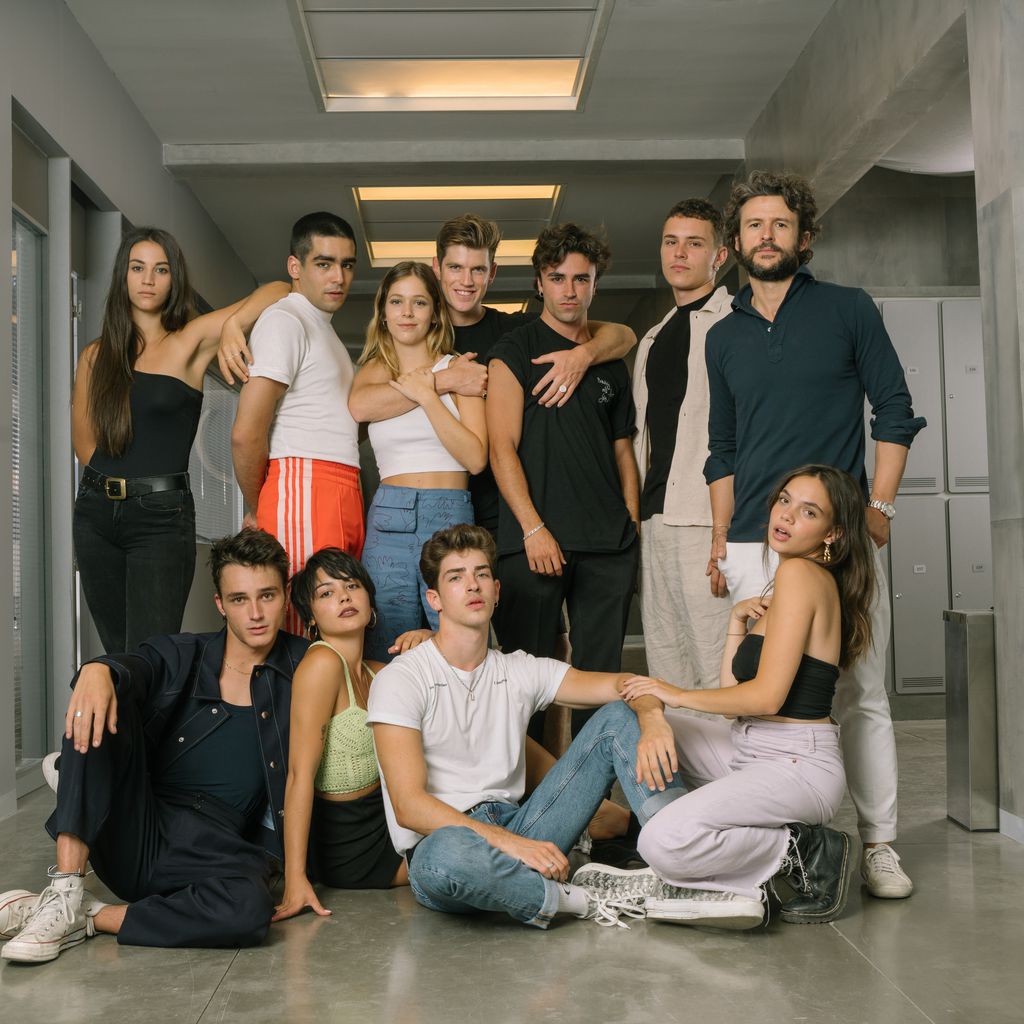 Der Cast von "Élite" Staffel vier