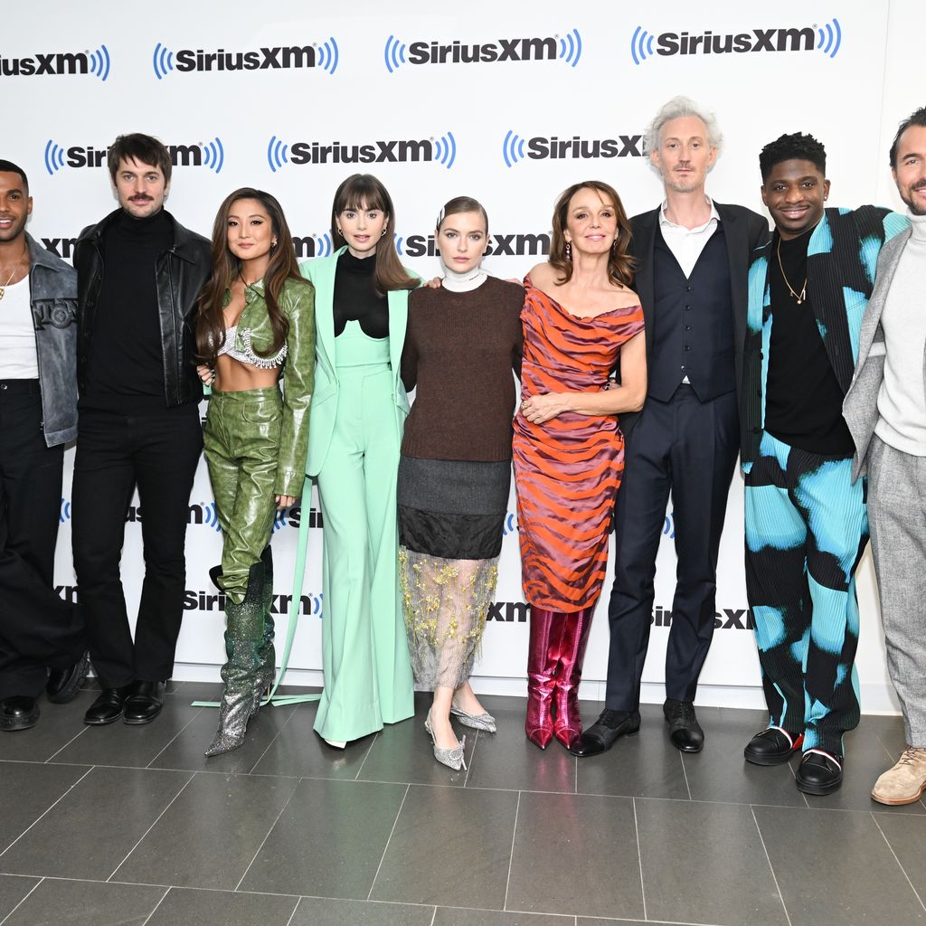 Der Cast von "Emily in Paris", 2022