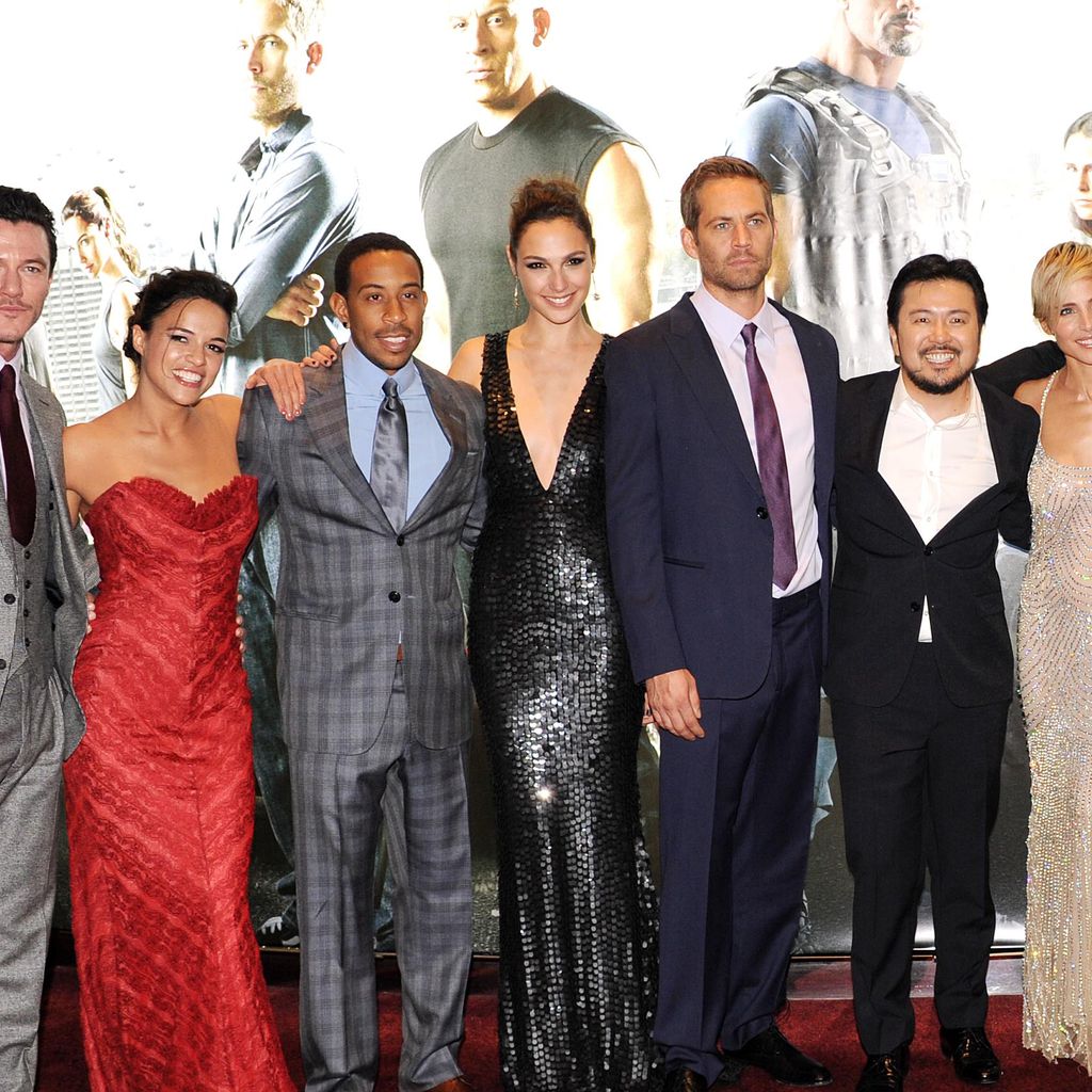 Der Cast von "Fast & Furious 6", darunter Gal Gadot und Paul Walker