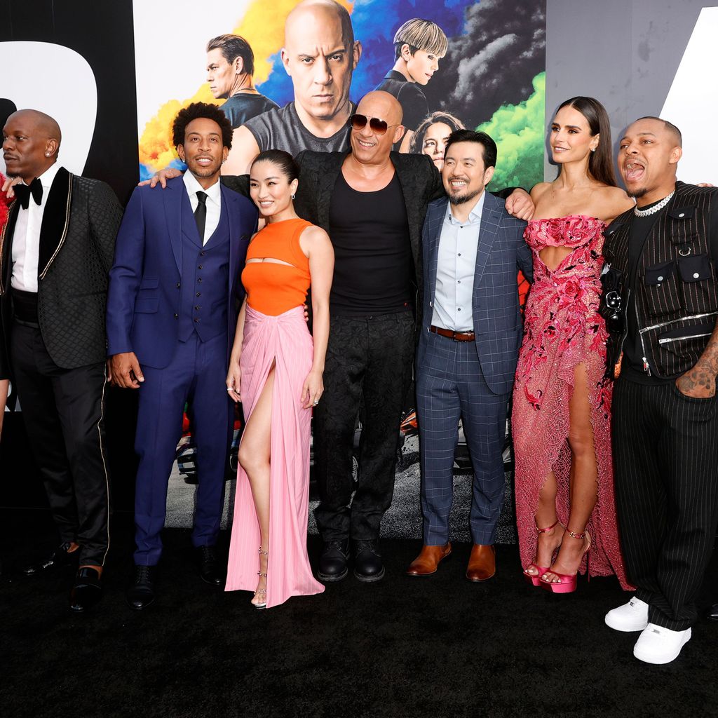Der Cast von "Fast & Furious 9" auf der Filmpremiere im Juni 2021