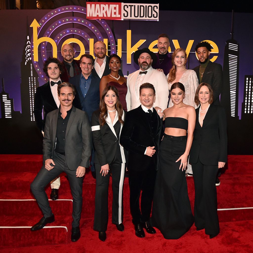 Der Cast von "Hawkeye" bei der Premiere in Los Angeles, November 2021