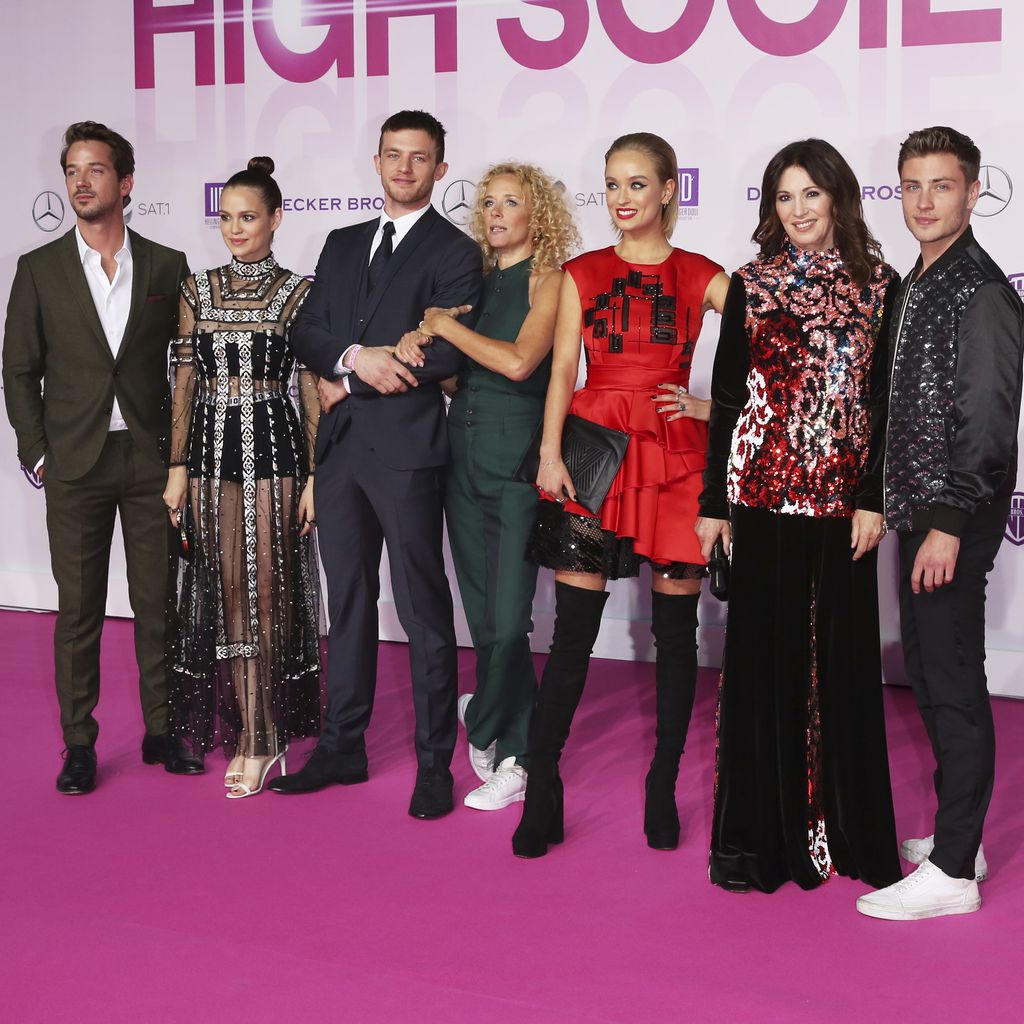 Der Cast von "High Society" bei der Filmpremiere 2017