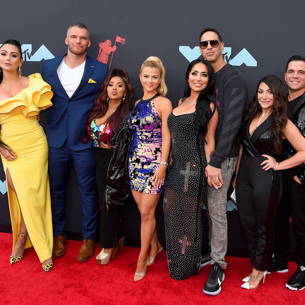 Der Cast von "Jersey Shore" bei den MTV VMAs im August 2019
