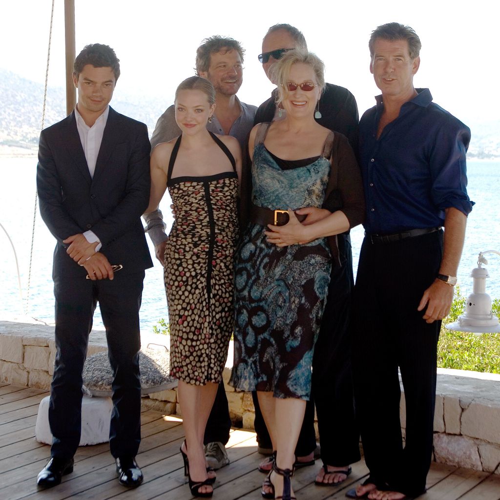Der Cast von "Mamma Mia!" im Jahr 2008