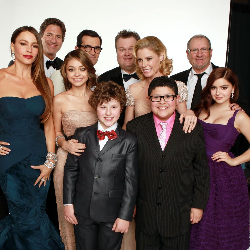 Der Cast von "Modern Family" im Jahr 2012
