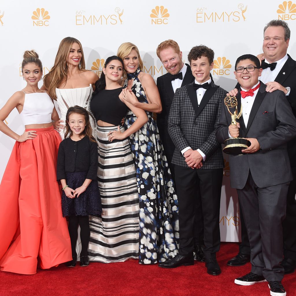 Der Cast von "Modern Family" bei den Emmy Awards 2014