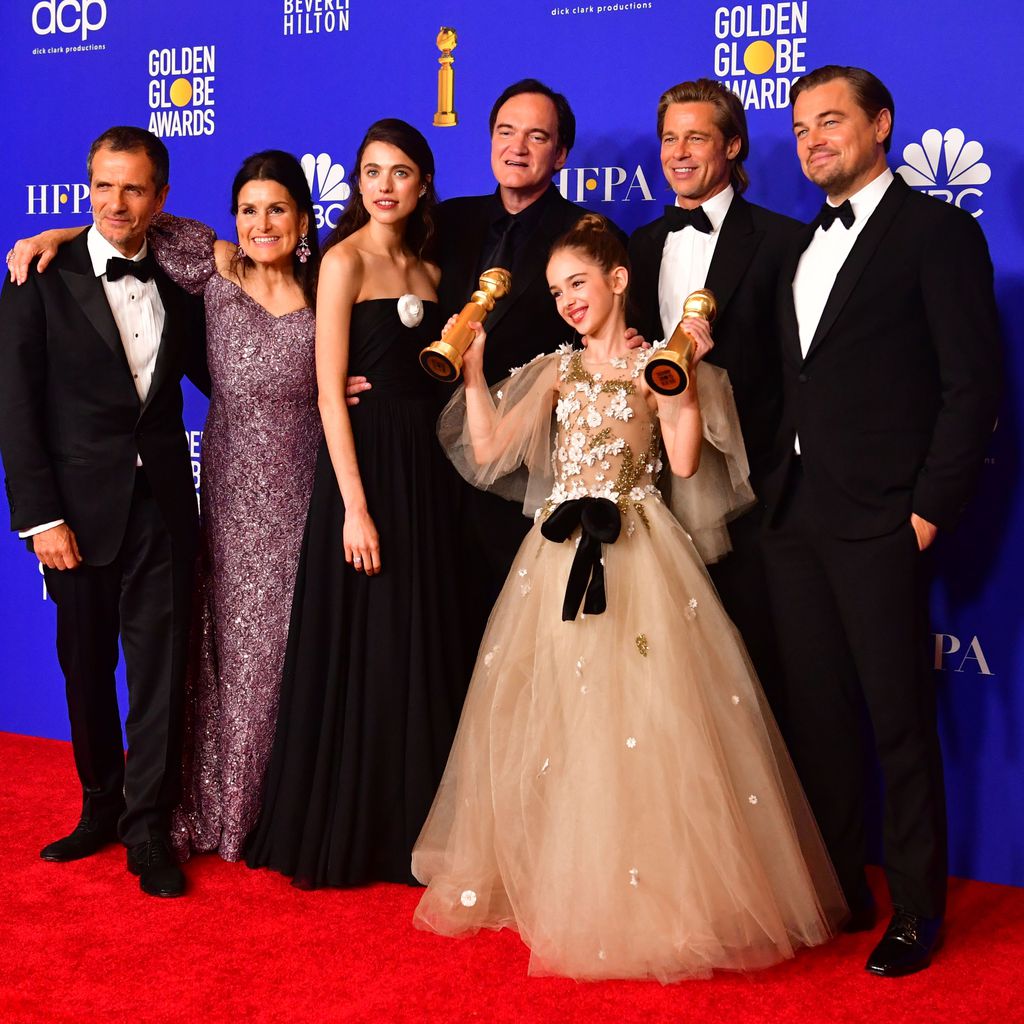 Der Cast von "Once Upon a Time in Hollywood" bei den Golden Globes 2020