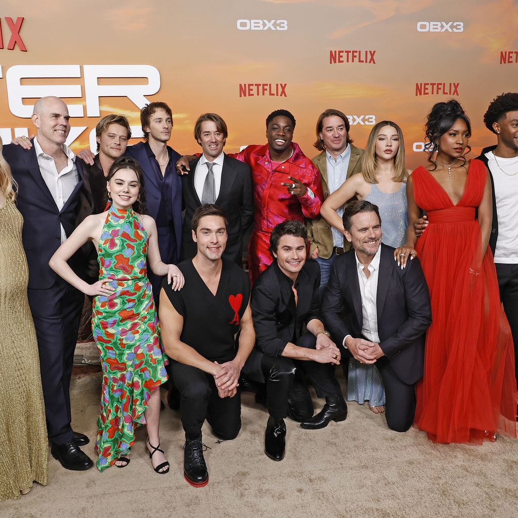 Der Cast von "Outer Banks" am 16. Februar 2023