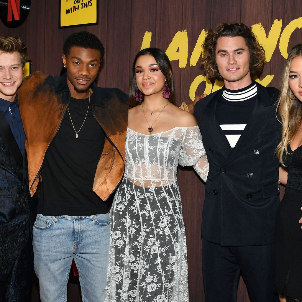 Der Cast von "Outer Banks" bei einem Event in West Hollywood im Februar 2020