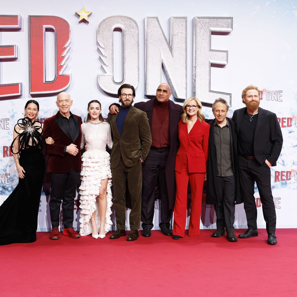 Der Cast von "Red One - Alarmstufe Weihnachten", November 2024