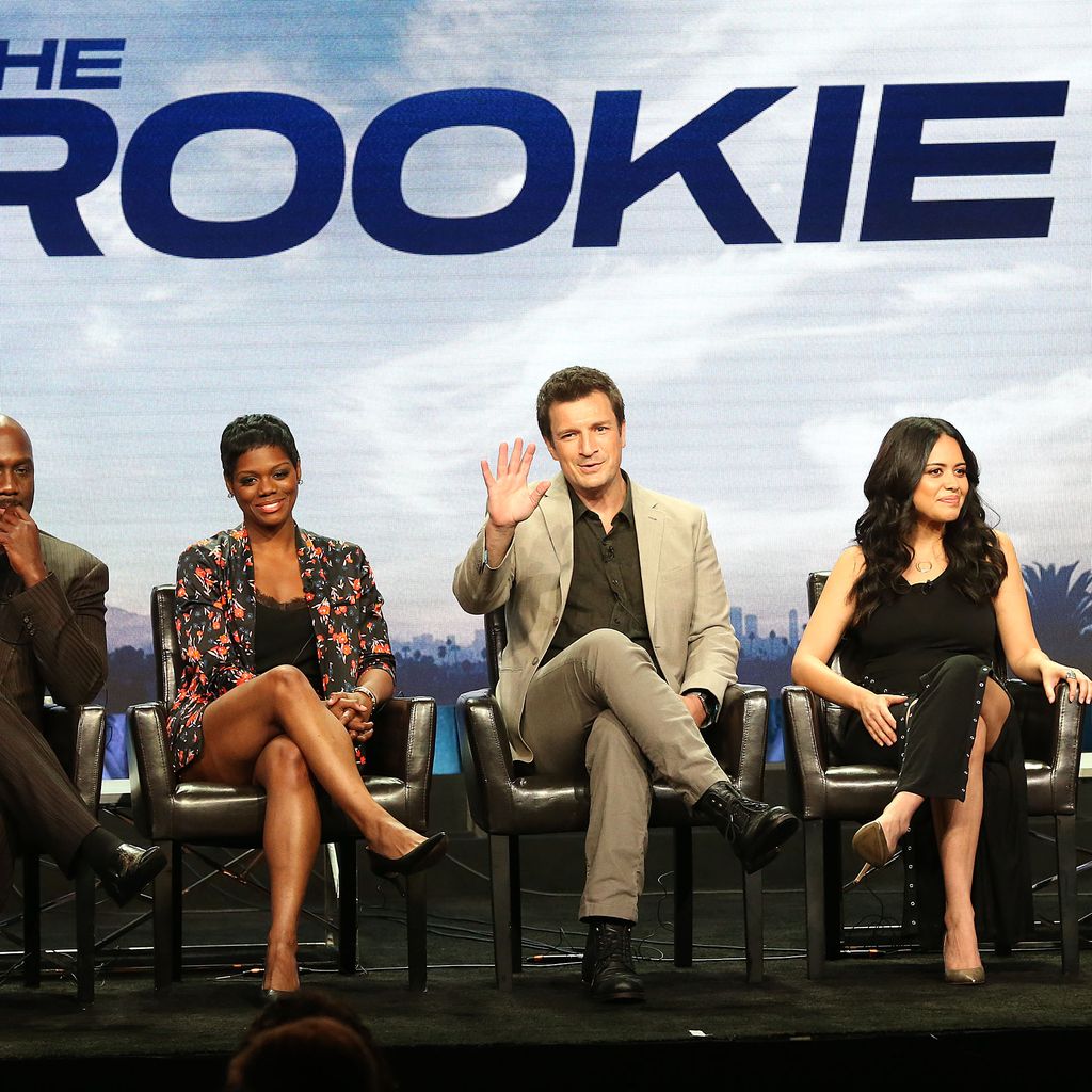 Richard T. Jones, Afton Williams, Nathan Fillion, Alyssa Diaz, Titus Makin Jr.