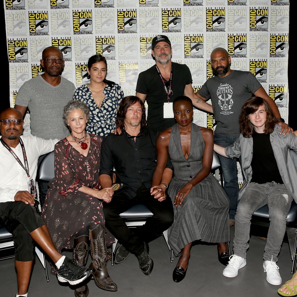 Der Cast von "The Walking Dead" bei der Comic-Con in San Diego