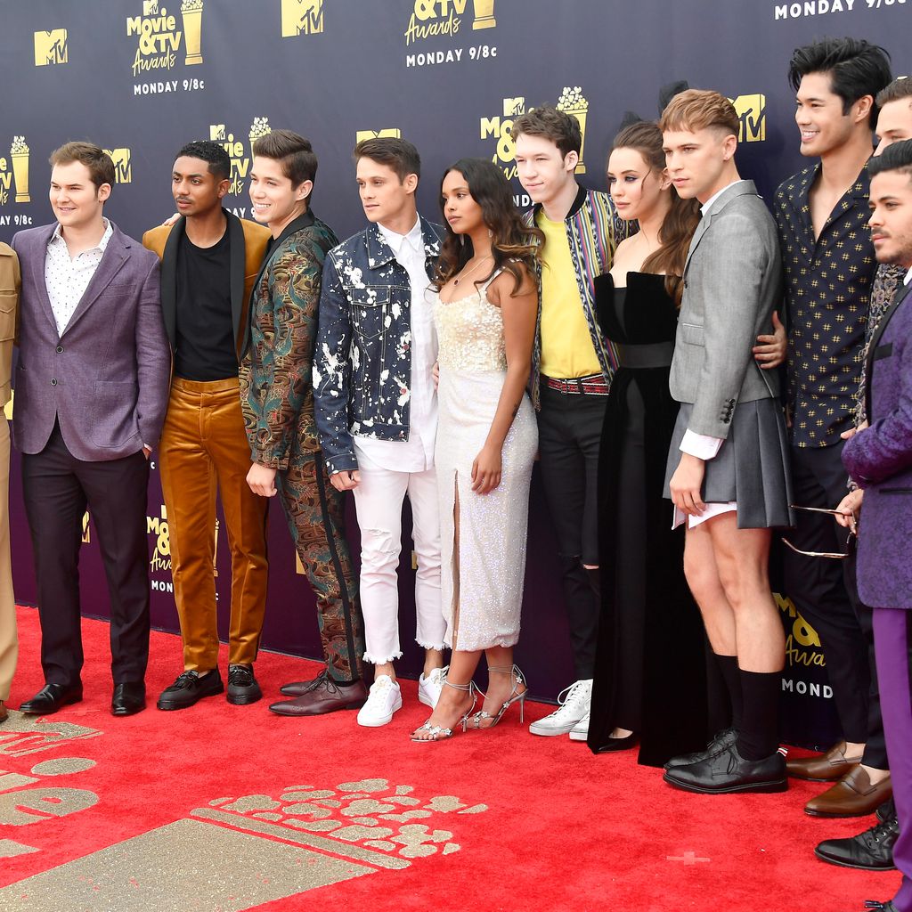 Der Cast von "Tote Mädchen lügen nicht" bei den MTV Movie & TV Awards