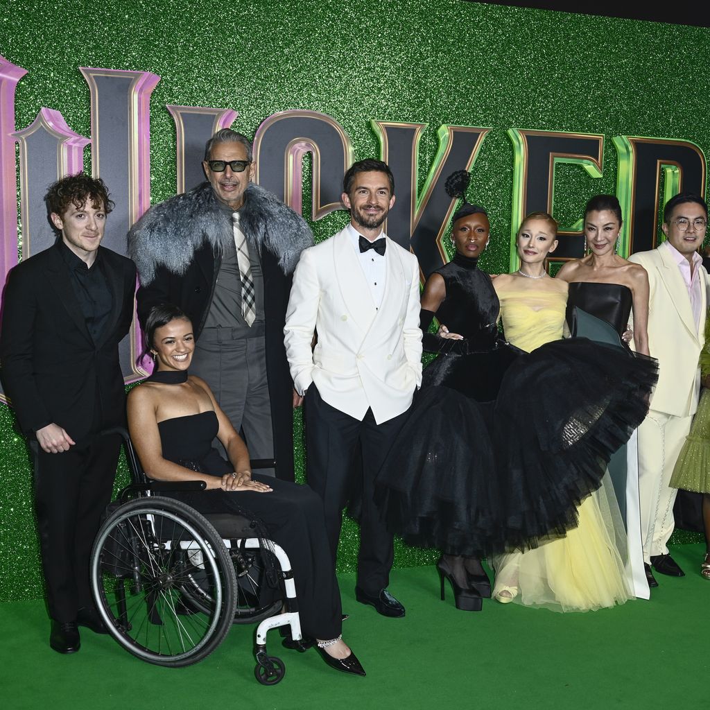 Der Cast von "Wicked" bei der Premiere im November 2024