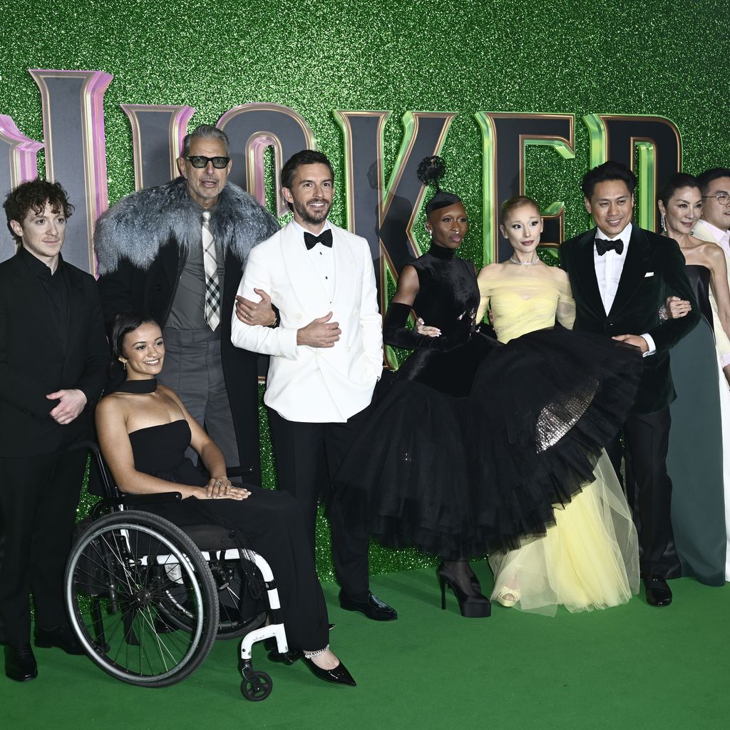 Der Cast von "Wicked" auf der UK Premiere in London, November 2024