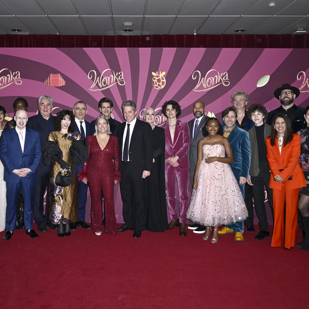 Der Cast von "Wonka" bei der Weltpremiere in London