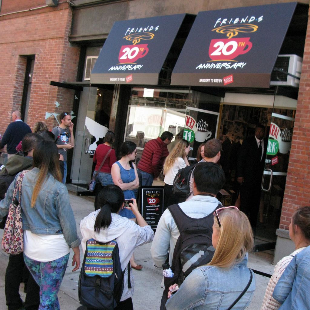 Der Coffee-Shop aus der Serie "Friends" in Manhattan, New York